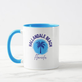 Caneca Hallandale Beach Florida Coffee Mug
