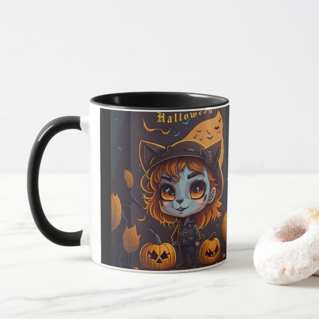 Caneca Halloween (Com Donut)