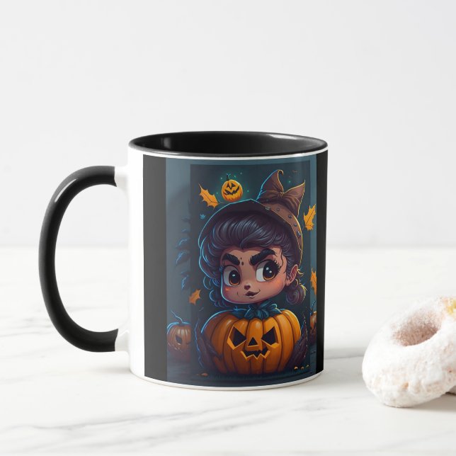 Caneca Halloween (Com Donut)