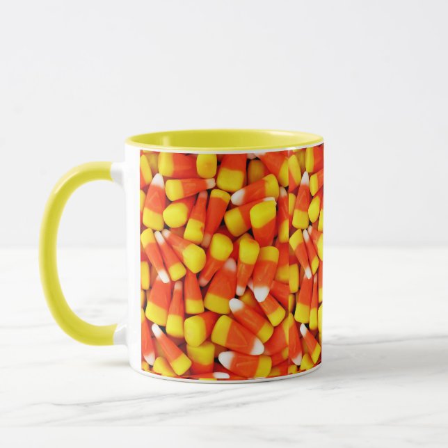 CANECA HALLOWEEN 3 D CANDY CORN   (Esquerda)