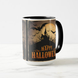 Caneca Halloween Antigo