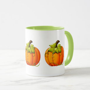 Caneca Halloween/Autumn Pumpkin Mug