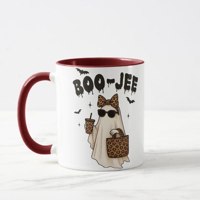 Caneca Halloween Boo-Jee Ghost  (Esquerda)