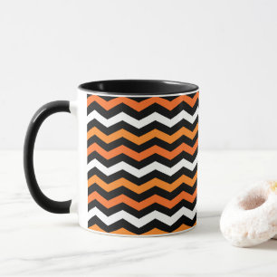Caneca Halloween Chevron Stripe Mug