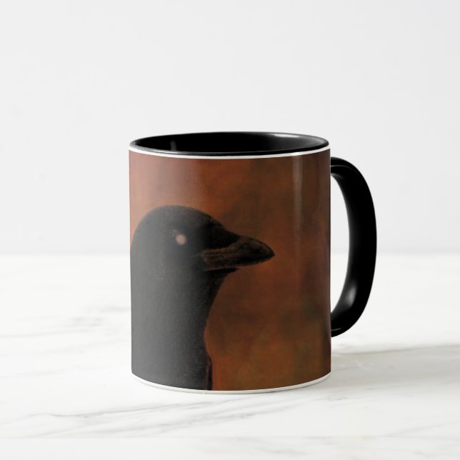 Caneca Halloween Crow Colors (Frente Esquerda)