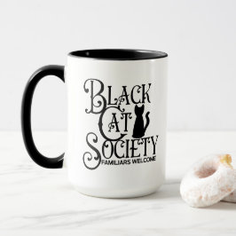Caneca Halloween da Black Cat Society