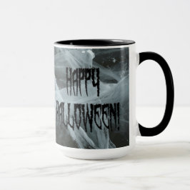 Caneca Halloween das Pernas de Aranha e Mug de Fundo de E