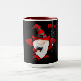 Caneca Halloween Devil Gnomo
