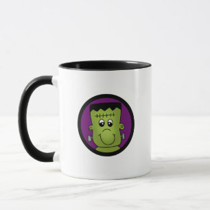 Caneca Halloween Frankie Camisetas e presentes