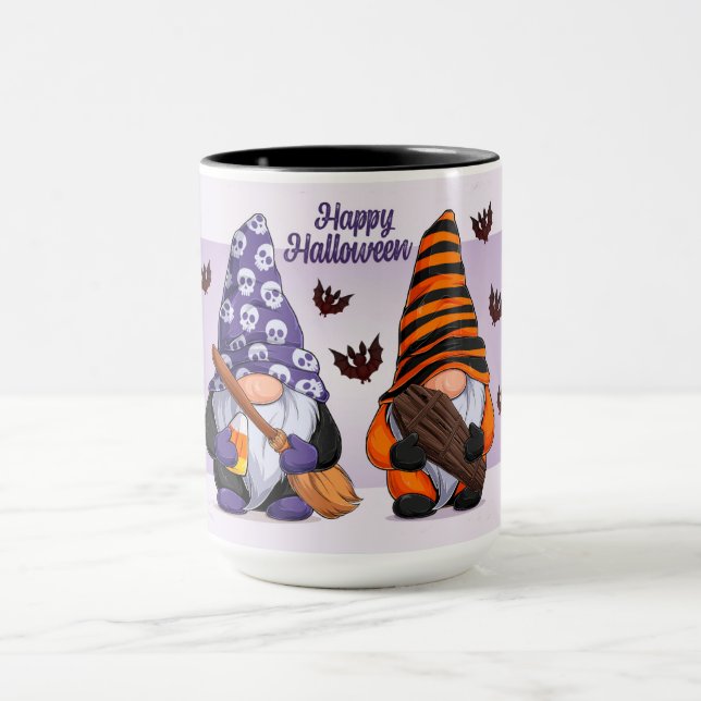 Caneca Halloween Gnomos Mug (Centro)