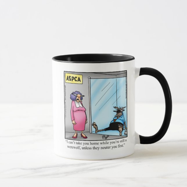 Caneca Halloween Humor Coffee Mug (Direita)