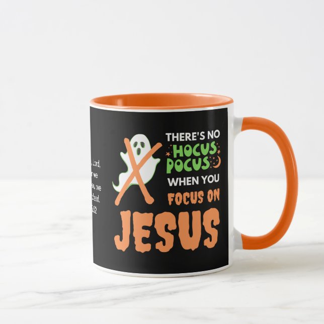Caneca Halloween NO HOCUS POCUS Christian (Direita)