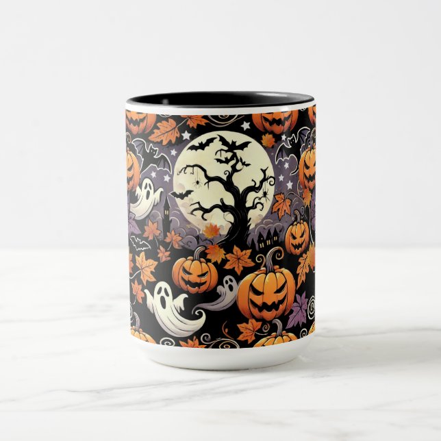 Caneca Halloween/outono/outono (Centro)