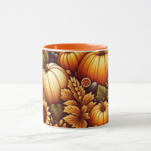 Caneca Halloween/outono/Outono/Abóbora