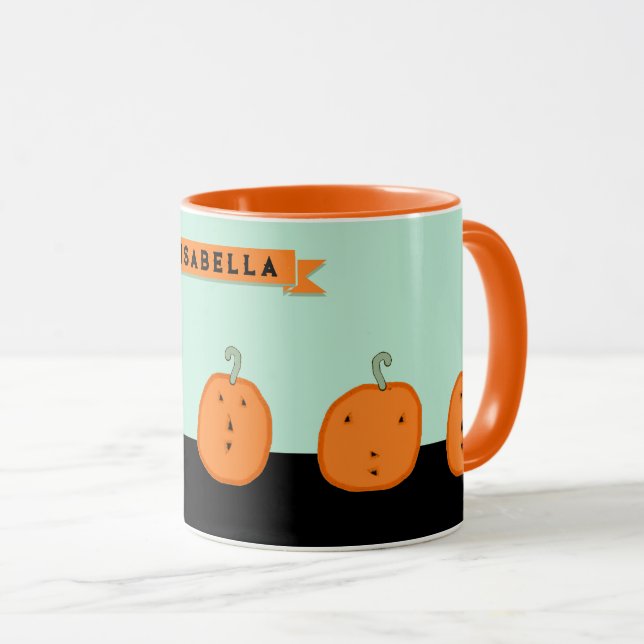 Caneca Halloween Personalizado (Frente Esquerda)