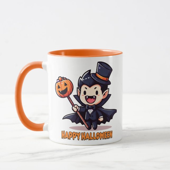 Caneca Halloween - Petit vampire enfantin (Esquerda)