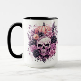 Caneca Halloween - Sapo Pink Skull