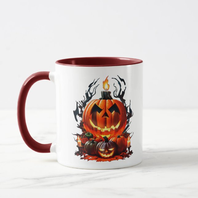 Caneca Halloween Scary Pumpkin (Esquerda)