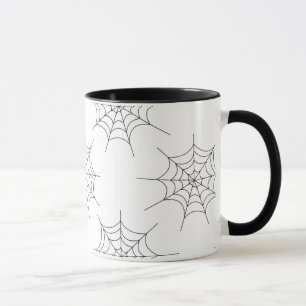 Caneca Halloween Spider Web Pattern Mug