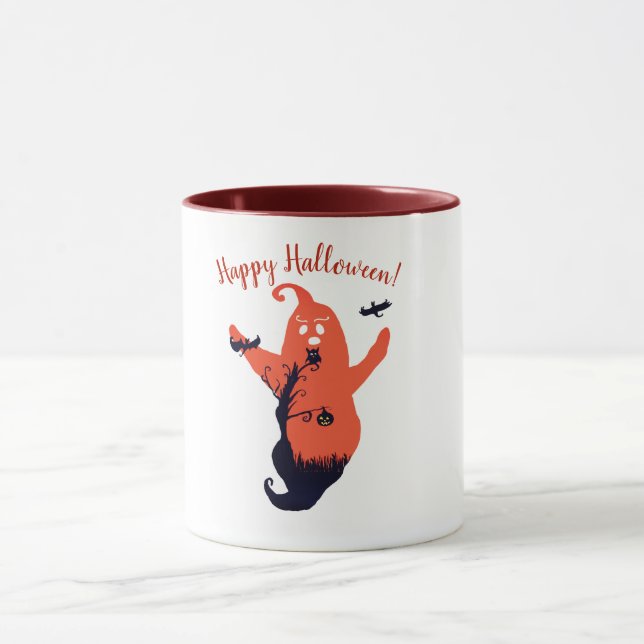 Caneca Halloween Spooky Ghost Mug (Centro)