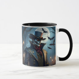 Caneca Halloween Steampunk Southern Gentleman Zombie
