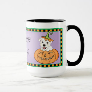 Caneca Halloween Westie