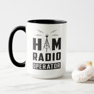 Caneca Ham Radio Operador Mug