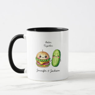 Caneca Hamburger e Picle - Lâmpadas Personalizadas