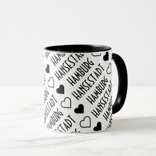 Caneca Hamburgo: Hansestadt Kaffeetasse