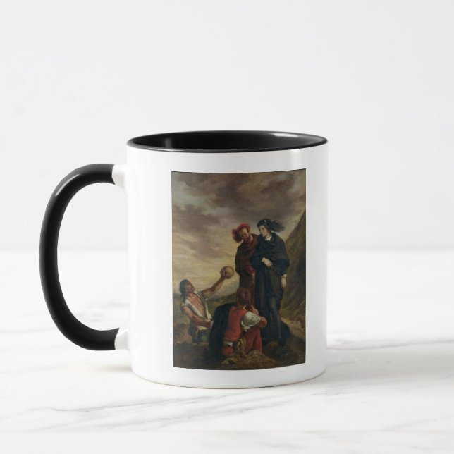 Caneca Hamlet e Horatio no cemitério (Esquerda)