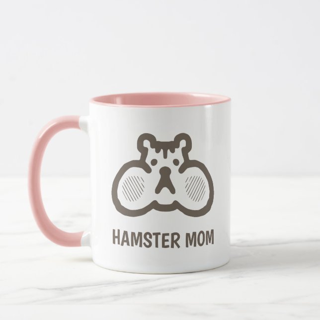 Caneca Hamster Fofo (Esquerda)
