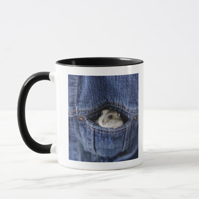 Caneca Hamster no bolso (Esquerda)