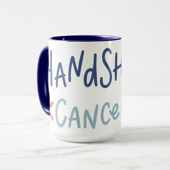 Caneca Handshakes Cancelados (Frente Esquerda)