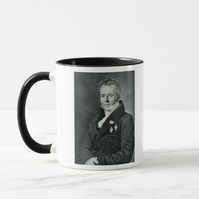 Caneca Hans Orsted cristão, gravado por Kaufmann (Esquerda)