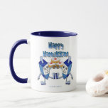 Caneca Hanukkah Dancing Dreidels e Jelly Doughnut<br><div class="desc">Você está vendo a Captura Lee Hiller de Fotografia e Designs de Decoração Doméstica e Escritório, Roupa, Presentes e Coleções. As Designs incluem Lee Hiller Photoographic e Mixed Media Digital Art Collection. Você pode ver sua fotografia da Nature em http://HikeOurPlanet.com/ e seguir seu blog de caminhada no Hot Primavera National...</div>