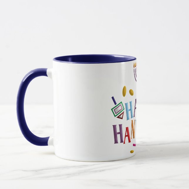 Caneca Happy Hanukkah (Esquerda)