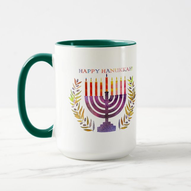 Caneca Happy Hanukkah Mug (Esquerda)