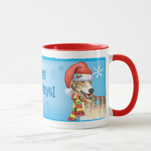 Caneca Happy Howliday Greyhound