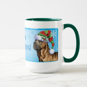 Caneca Happy Howlidays Cane Corso