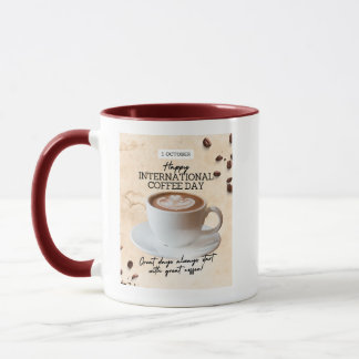 Caneca happy internation coffee day