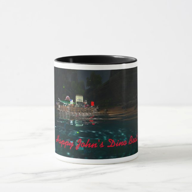 Caneca Happy John's Dino Boat Tasse (Centro)