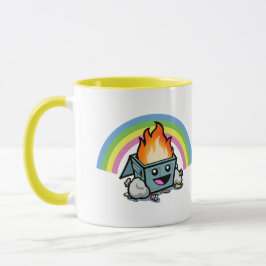 Caneca "Happy Little Dumpster FIre"