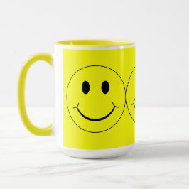 Caneca Happy Yellow Faces Big Mug