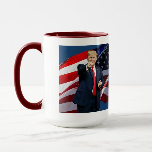 Caneca Hardcore MAGA (Esquerda)