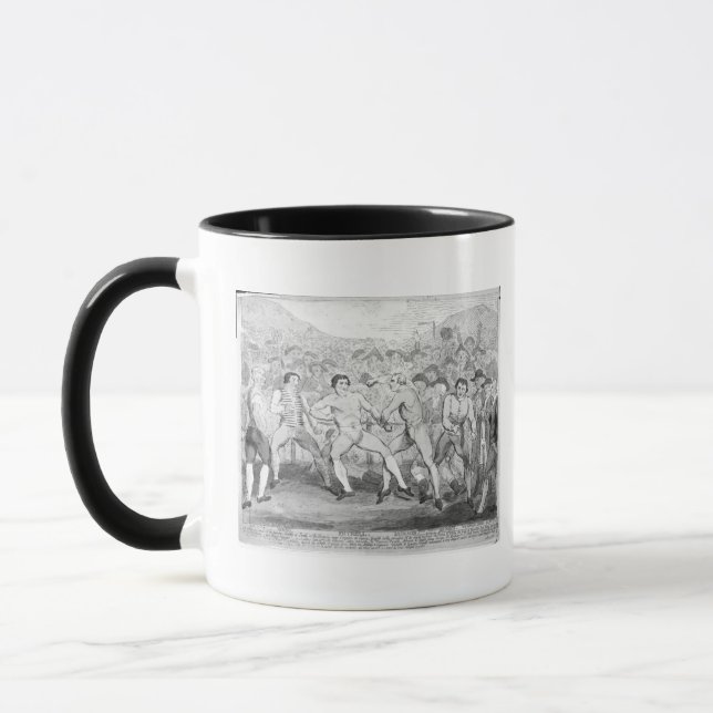 Caneca Harmonia de encaixotamento entre Thomas Futrell & (Esquerda)