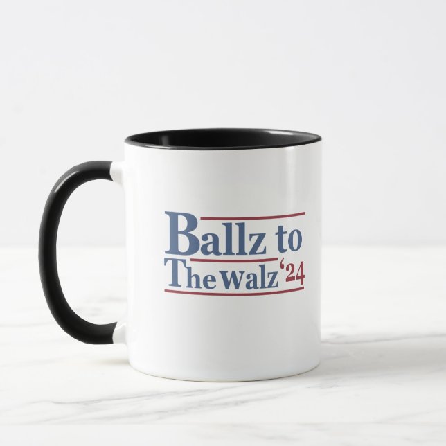 Caneca Harris Walz 2024 Eleição Kamala Tim Waltz América (Esquerda)