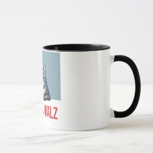 Caneca Harris Walz 2024 Obviamente Mug