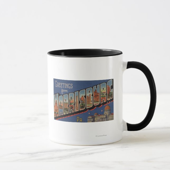 Caneca Harrisburg, Pensilvânia - Cenas Grandes (Direita)