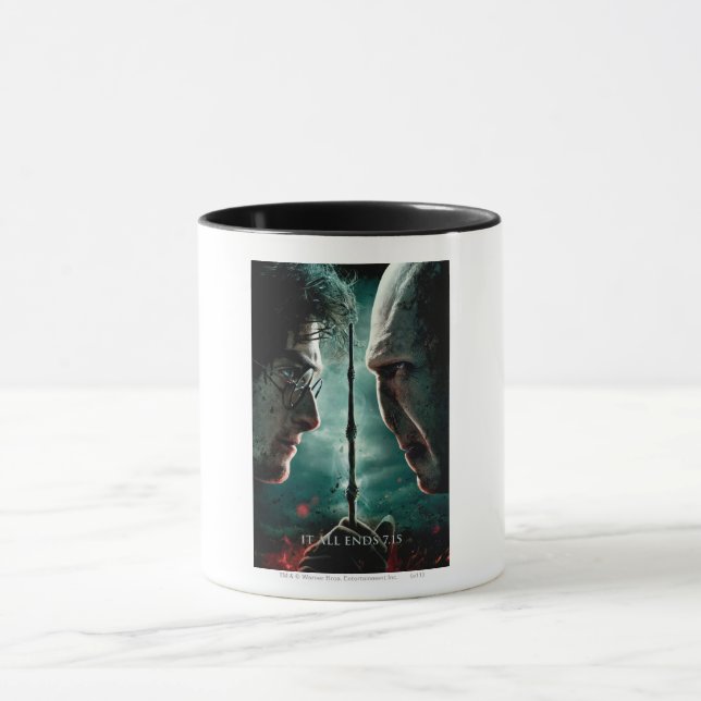 Caneca Harry Potter 7 Parte 2 - Harry vs. Voldemort (Centro)