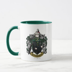 Caneca HARRY POTTER™   Anime Draco Malfoy House Crest